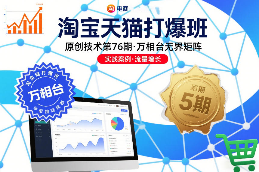 淘宝天猫打爆班原创技术第76期，万相台无界矩阵-niguangts