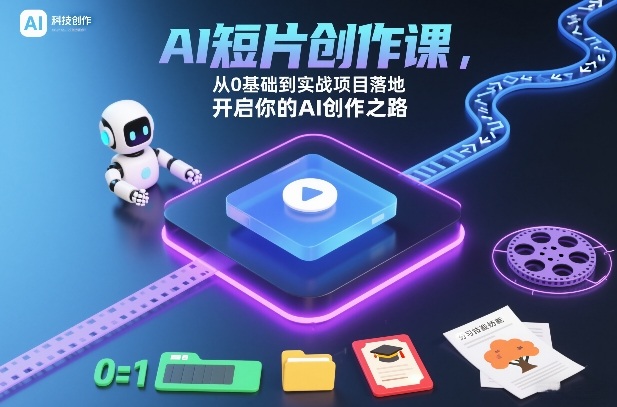 AI短片创作课，从0基础到实战项目落地，开启你的AI创作之路-niguangts