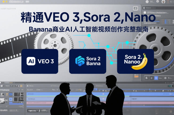 精通VEO 3，Sora 2，Nano Banana商业AI人工智能视频创作完整指南-niguangts