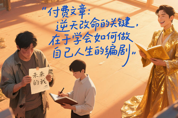 付费文章：逆天改命的关键，在于学会如何做自己人生的编剧-niguangts