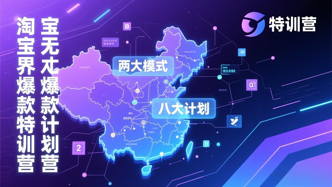 淘宝无界爆款训练营：2026年1月杭州线下高端集训课，3天构建两大模式八大计划体系-niguangts