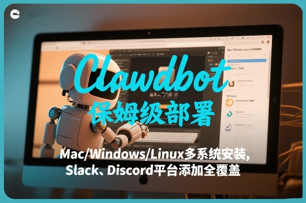 Clawdbot保姆级部署，从入门介绍、Mac/Windows/Linux多系统安装，到Slack、Discord平台添加全覆盖-niguangts