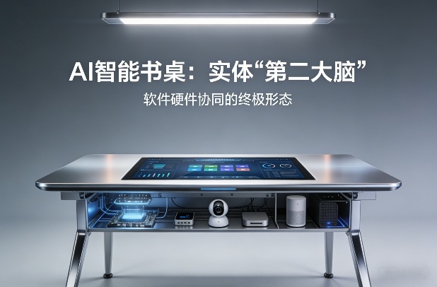 AI智能书桌搭建，构建你的实体“第二大脑”，软件硬件协同的终极形态-niguangts