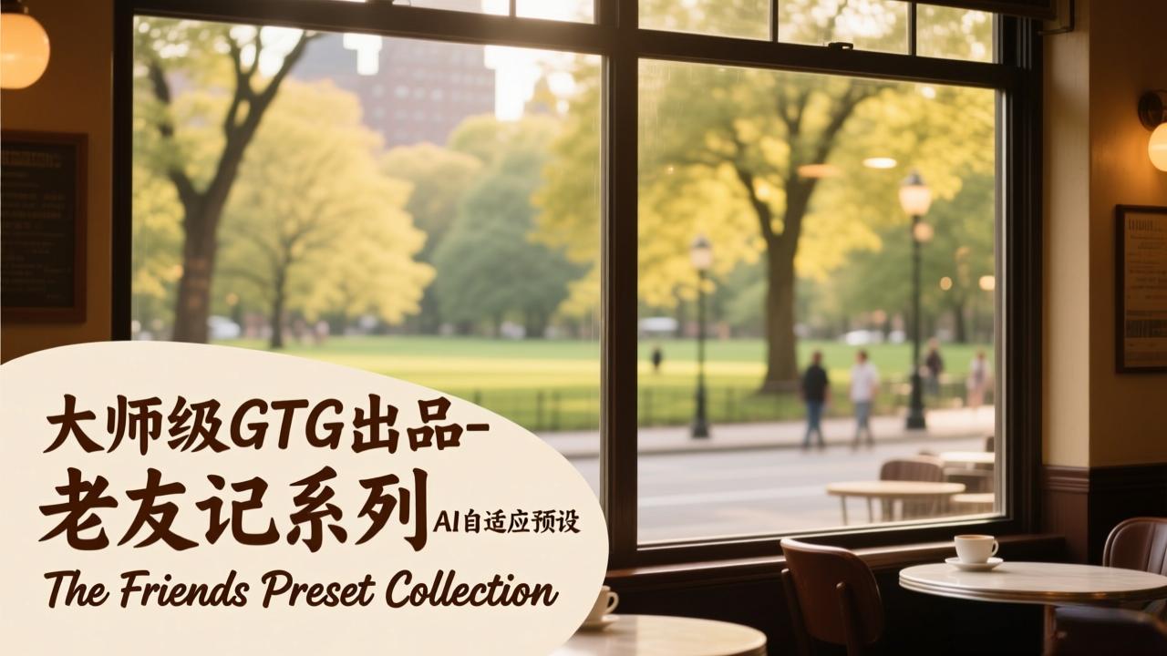 大师级GTG出品-老友记系列AI自适应预设The Friends Preset Collection-niguangts