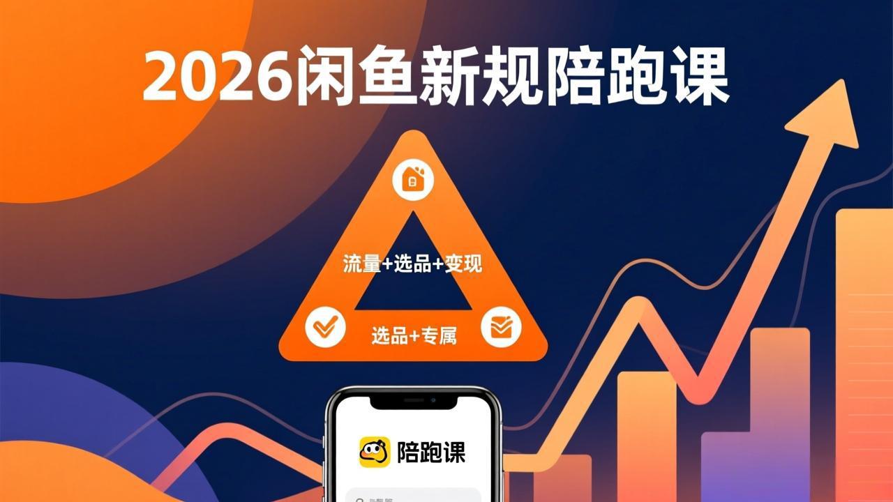 2026闲鱼高阶陪跑课全新上线，带你吃透新规玩转选品流量，从零搭建稳定变现盈利体系-niguangts