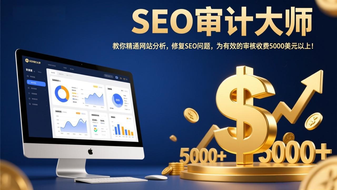 SEO审计大师：教你精通网站分析，修复SEO问题，为有效的审核收费5000美元以上！-niguangts