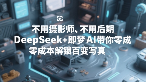 不用摄影师、不用后期，DeepSeek+即梦AI带你零成本解锁百变写真！-niguangts