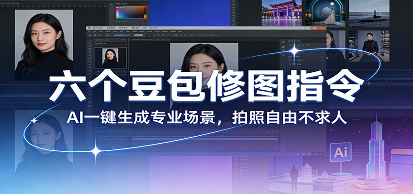 六个豆包修图指令：AI 一键生成专业场景，拍照自由不求人-niguangts