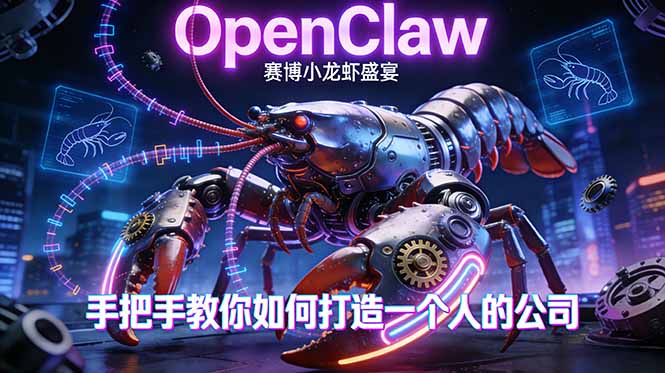 OpenClaw，小龙虾-从产品到爆款的成长之路，手把手教你如何打造一个人的公司-niguangts
