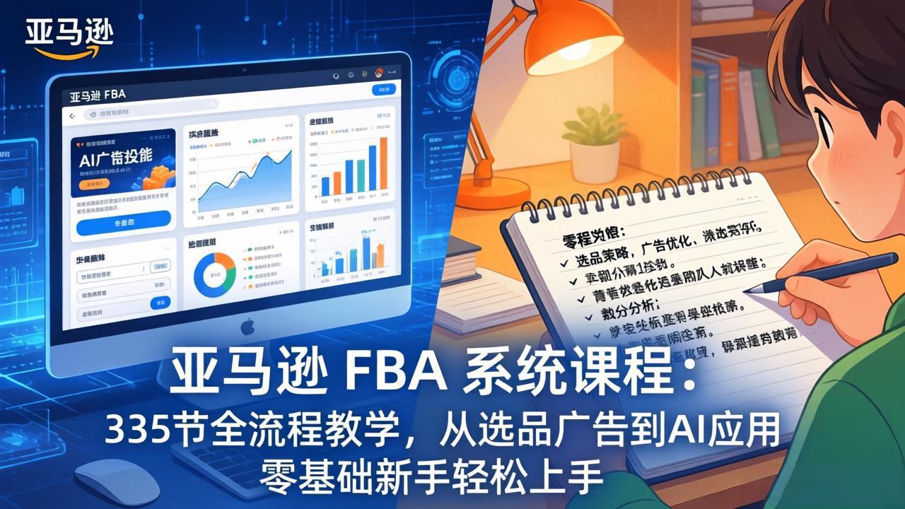 亚马逊 FBA 系统课程(更新26年3月-niguangts