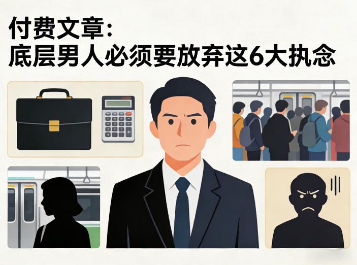 付费文章：底层男人必须要放弃这6大执念-niguangts