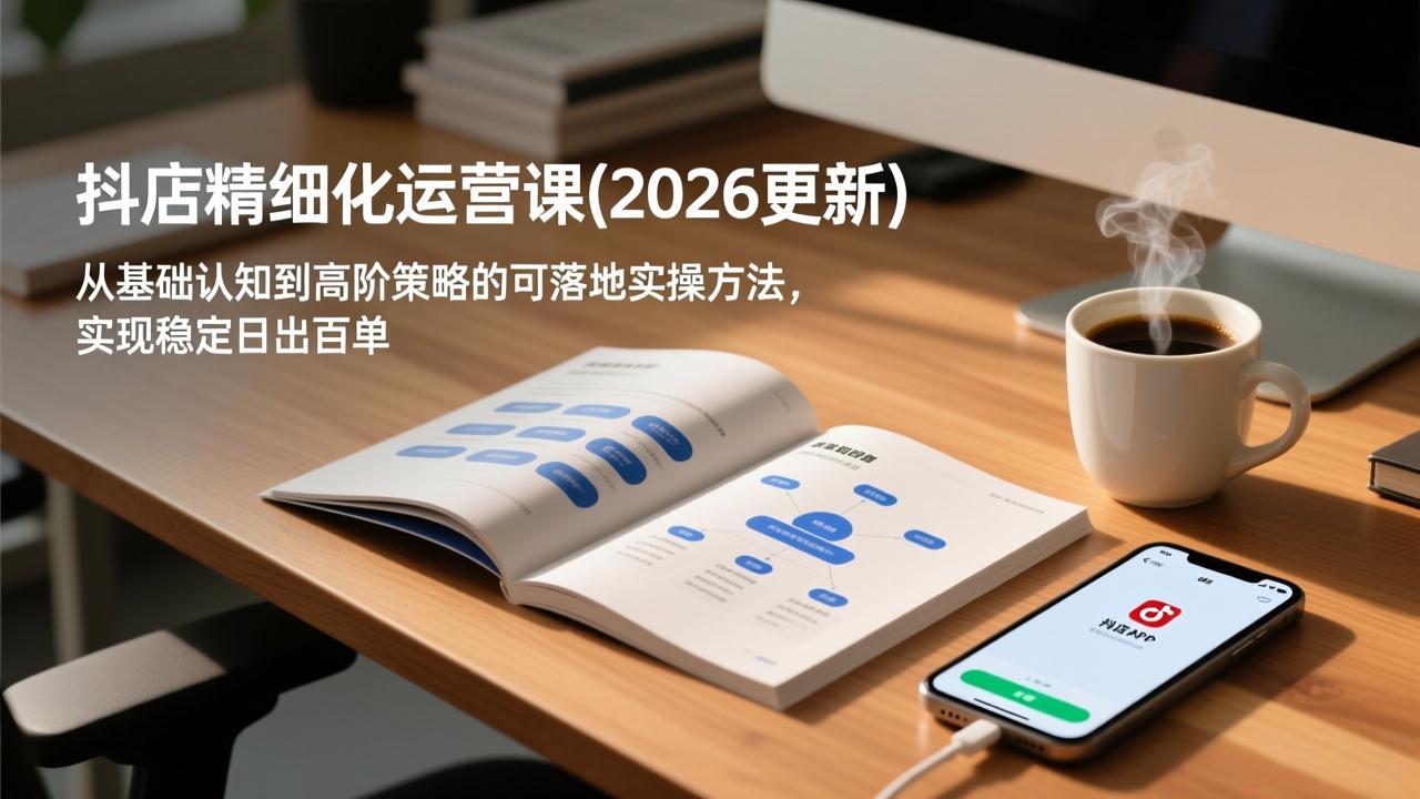 抖店精细化运营课(26年3月更新-niguangts