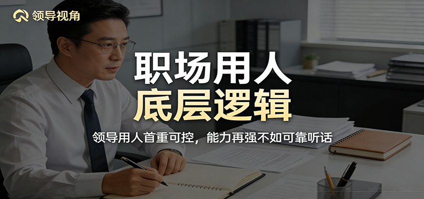 公众号付费文章：职场用人底层逻辑，领导用人首重可控，能力再强不如可靠听话-niguangts