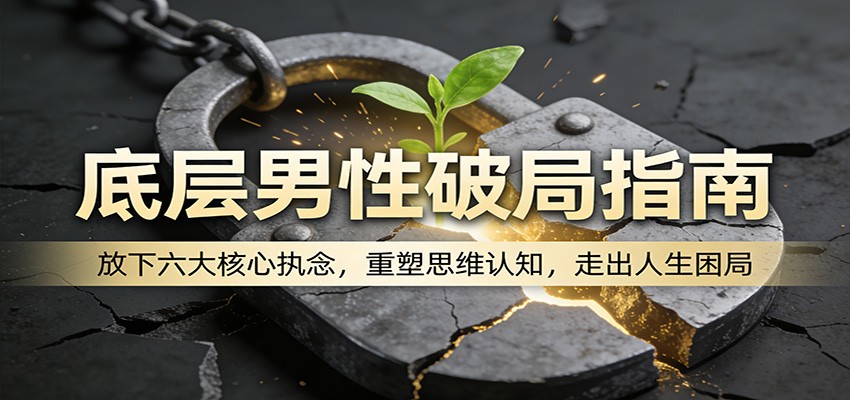 底层男性破局指南：放下六大核心执念，重塑思维认知，走出人生困局-niguangts
