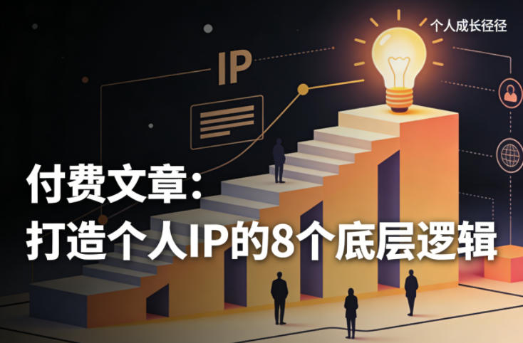 付费文章：打造个人IP的8个底层逻辑-niguangts