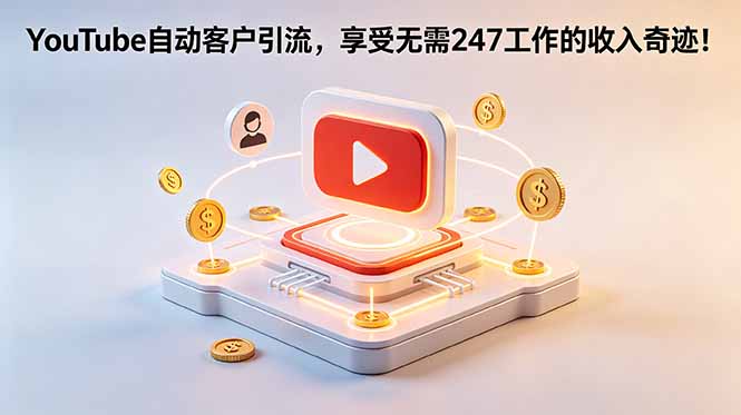 YouTube 自动客户引流，享受无需 247 工作的收入奇迹！【原创双语字幕】-niguangts