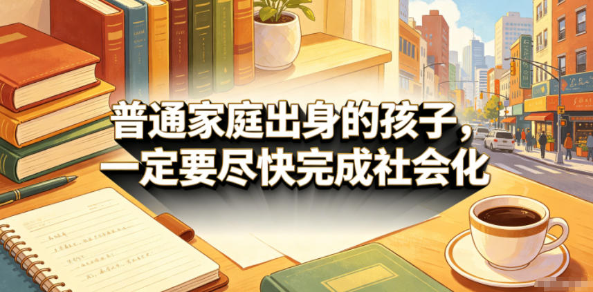 付费文章：普通家庭出身的孩子，一定要尽快完成社会化-niguangts