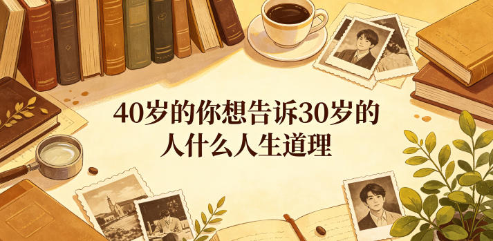 公众号付费文章：40岁的你想告诉30岁的人什么人生道理？-niguangts