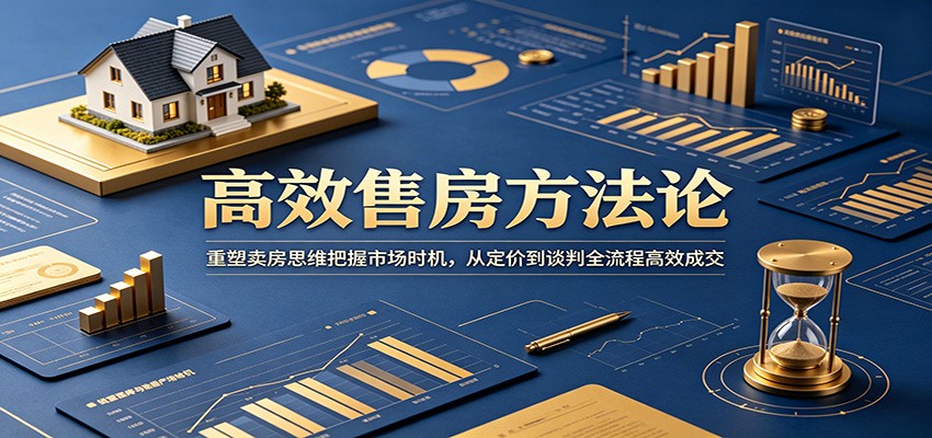 高效售房方法论：重塑卖房思维把握市场时机，从定价到谈判全流程高效成交-niguangts