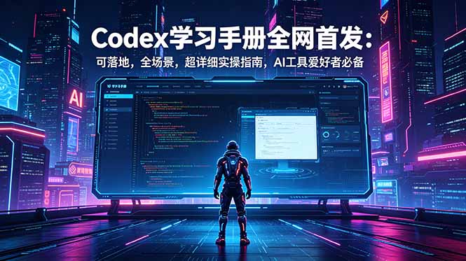 Codex学习手册全网首发：可落地，全场景，超详细实操指南，AI工具爱好者必备-niguangts