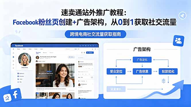 速卖通站外推广教程：Facebook粉丝页创建+广告架构，从0到1获取社交流量-niguangts