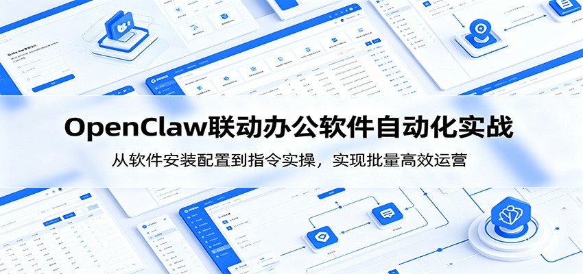 OpenClaw自动化实操课：从软件安装配置到指令实操，实现批量高效运营-niguangts