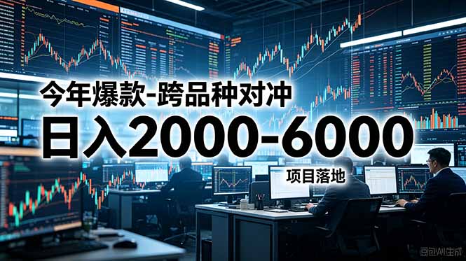 今年爆款-跨品种对冲日入2000-6000，项目落地！-niguangts