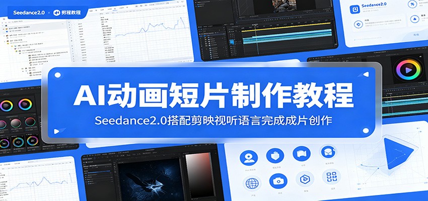 AI动画短片制作教程：Seedance2.0搭配剪映视听语言完成成片创作-niguangts