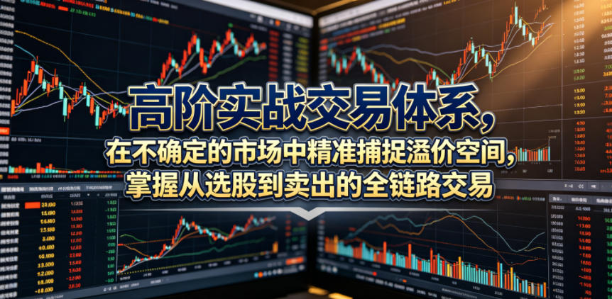 高阶实战交易体系，在不确定的市场中精准捕捉溢价空间，掌握从选股到卖出的全链路交易心法(更新6月)-niguangts