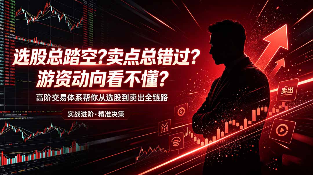 选股总踏空？卖点总错过？游资动向看不懂？高阶交易体系帮你从选股到卖出全链路(更新6月-niguangts