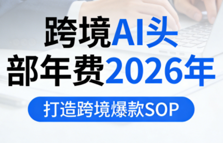 跨境AI头部年费2026年，打造跨境爆款SOP(更新6月)-niguangts
