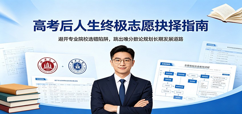 高考后人生终极志愿抉择指南：避开专业院校选错陷阱，跳出唯分数论规划长期发展道路-niguangts