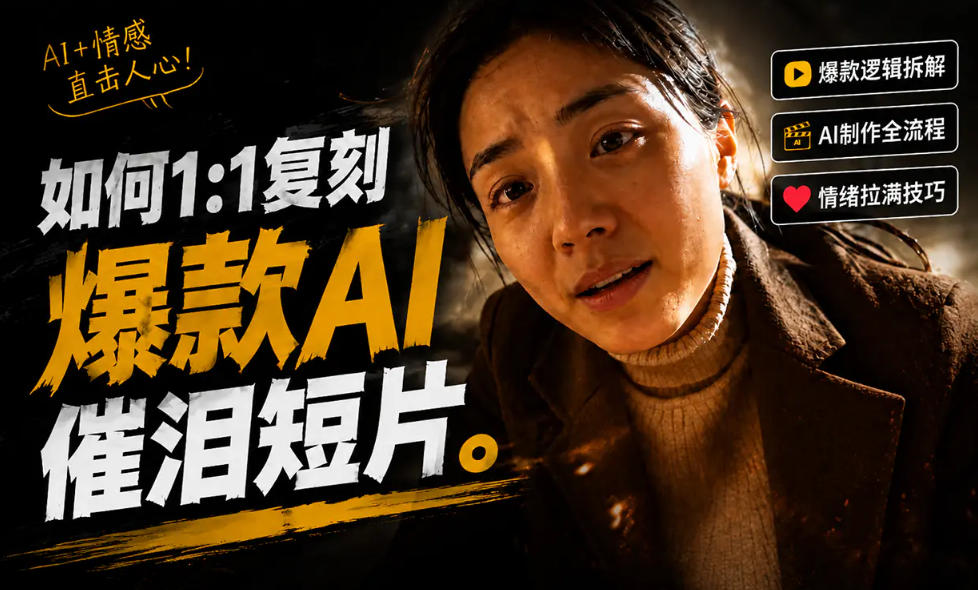 豆包+Gemini生成真人AI短剧-拆解复刻百万爆款第一人称短片,一站式讲透爆款复刻全流程-niguangts