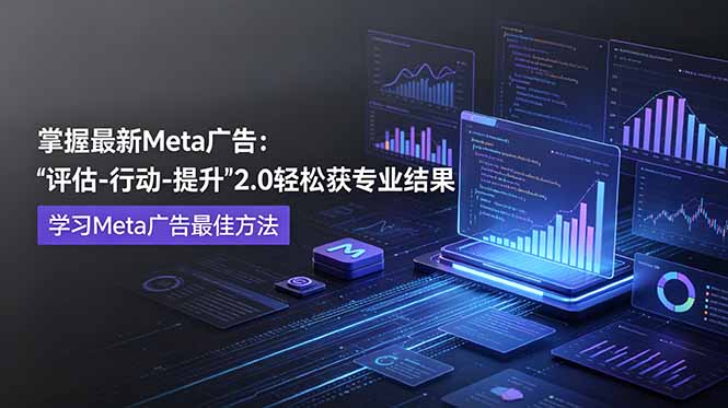 掌握最新的Meta广告，通过“评估-行动-提升”2.0版本轻松获得专业级结果。学习目前学习Meta广告的最佳方法-niguangts