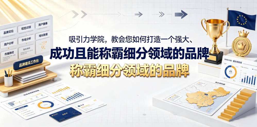 吸引力学院，教会您如何打造一个强大、成功且能称霸细分领域的品牌！【原创双语字幕】-niguangts