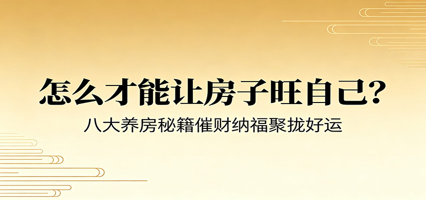 付费文章《怎么才能让房子旺自己？》八大养房秘籍催财纳福聚拢好运-niguangts