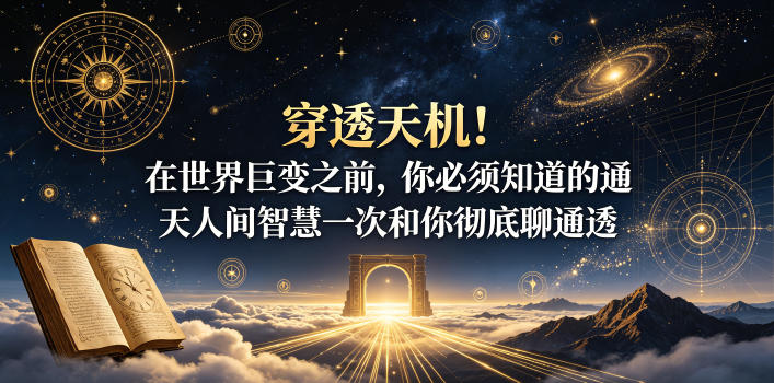 付费文章：穿透天机！在世界巨变之前，你必须知道的通天人间智慧一次和你彻底聊通透-niguangts