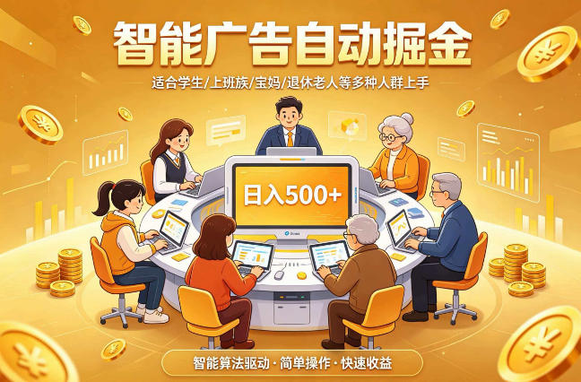 2026年最好做的项目：自动掘金项目，小白轻易上手，单日轻松收入500+【揭秘】-niguangts