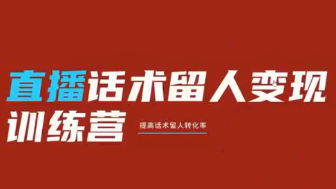 纹汐·直播话术留人变现训练营-niguangts