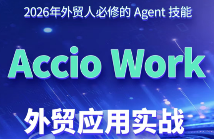铭超老师·AccioWork外贸Agent应用实战-niguangts