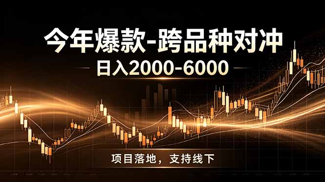 全新跨品种对冲模式上线！日稳定盈利 2000-6000，合规长久可批量放大-niguangts