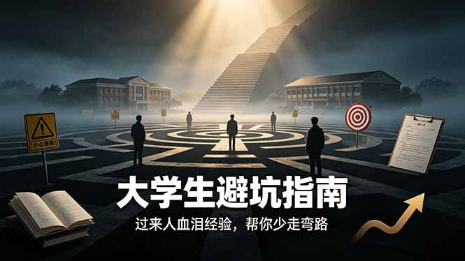 付费文章：大学生避坑指南 ，过来人血泪经验，帮你少走弯路-niguangts