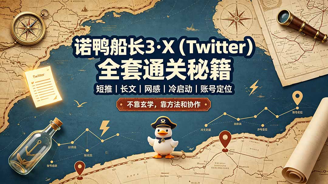 诺鸭船长3·X(Twitter-niguangts