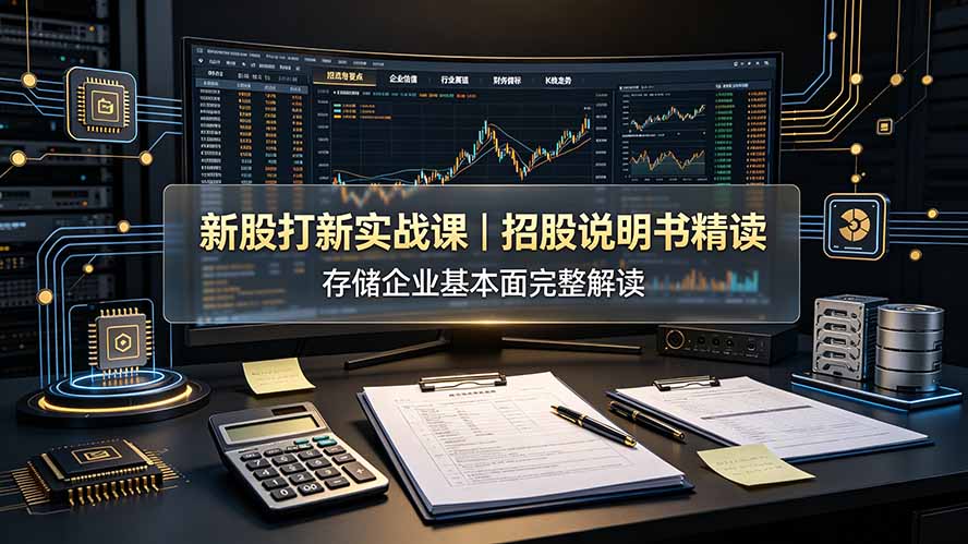 付费文章：新股打新实战课｜招股说明书精读，存储企业基本面完整解读-niguangts