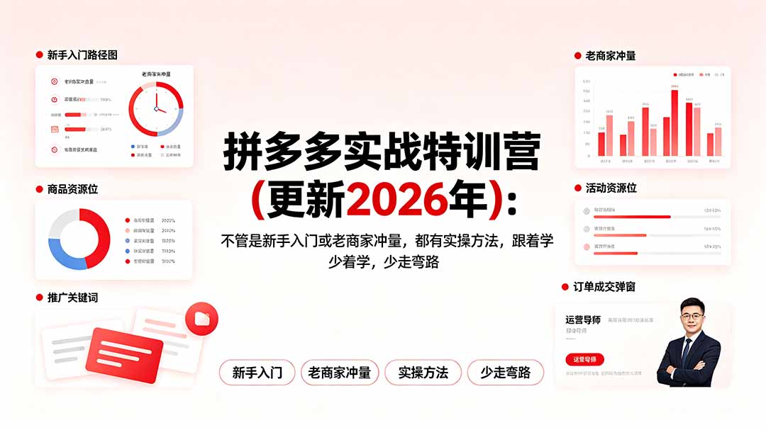 拼多多实战特训营(更新2026年-niguangts