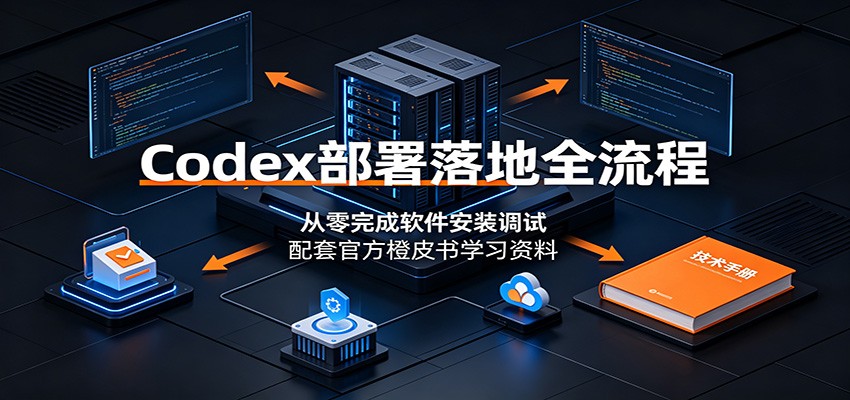 Codex部署落地全流程：从零完成软件安装调试，配套官方橙皮书学习资料-niguangts