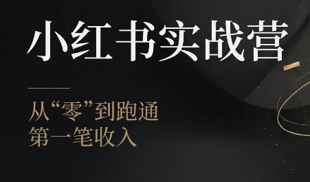 金金老师·小红书实战营-niguangts