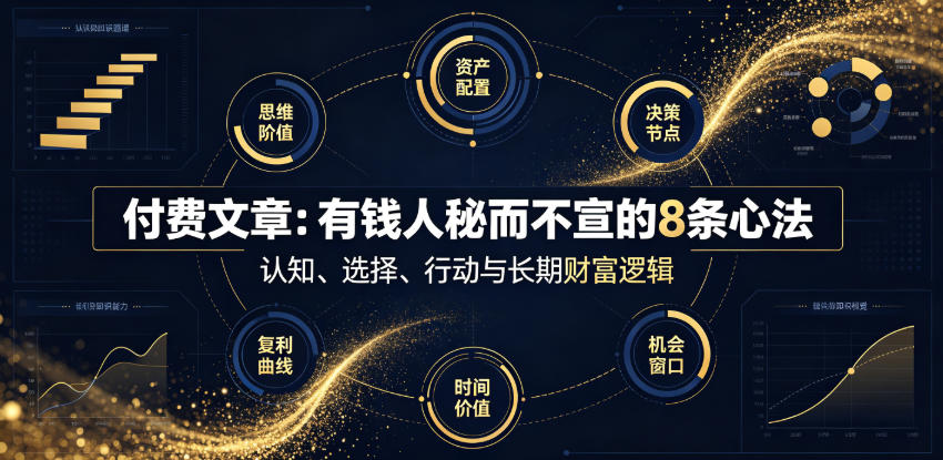 付费文章：有钱人秘而不宣的8条心法-niguangts
