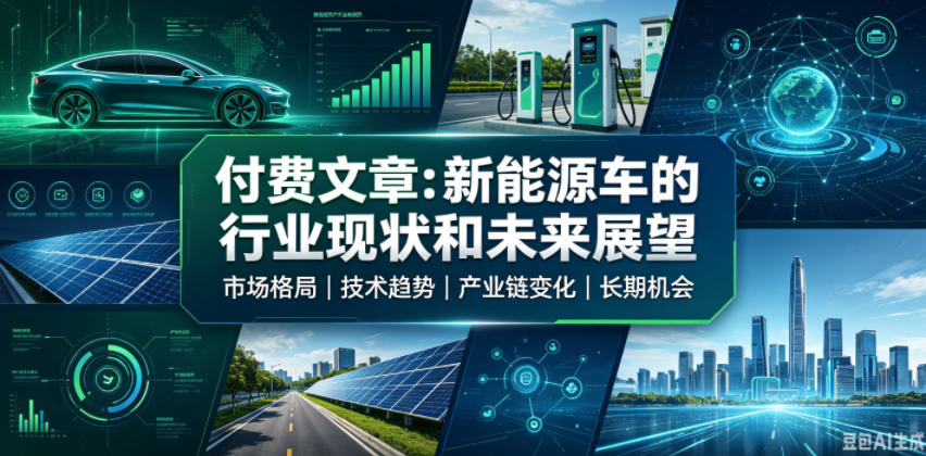 付费文章：新能原车的行业现状和未来展望-niguangts